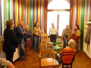 Die Karl Bröger Gesellschaft besucht die Kunstvilla